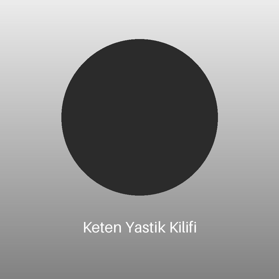 Keten Yastık Kılıfı