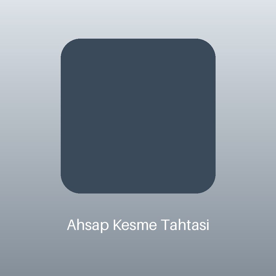 Ahşap Kesme Tahtası